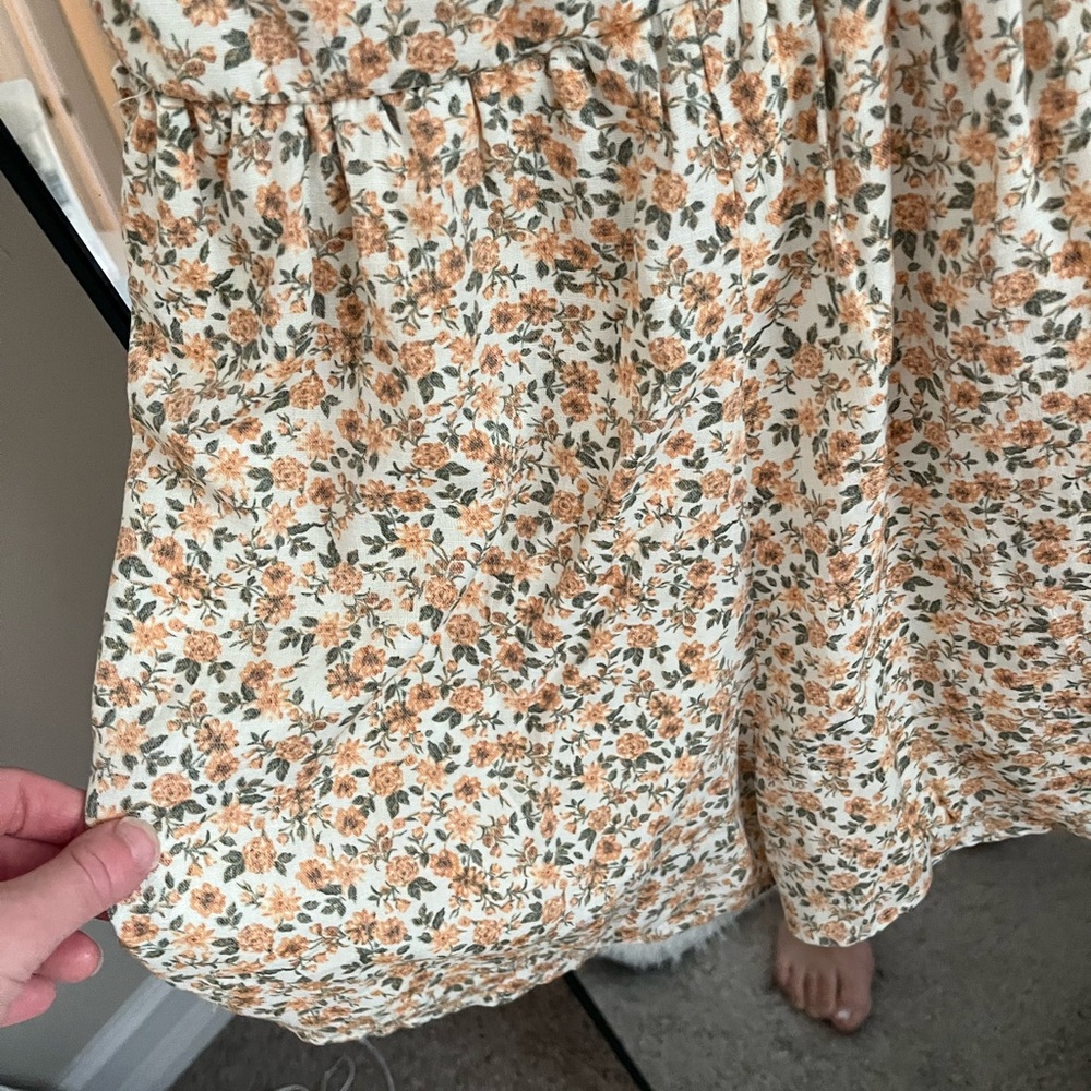 TRIXXI Floral Print Romper with Spaghetti Straps - Picture 5 of 5
